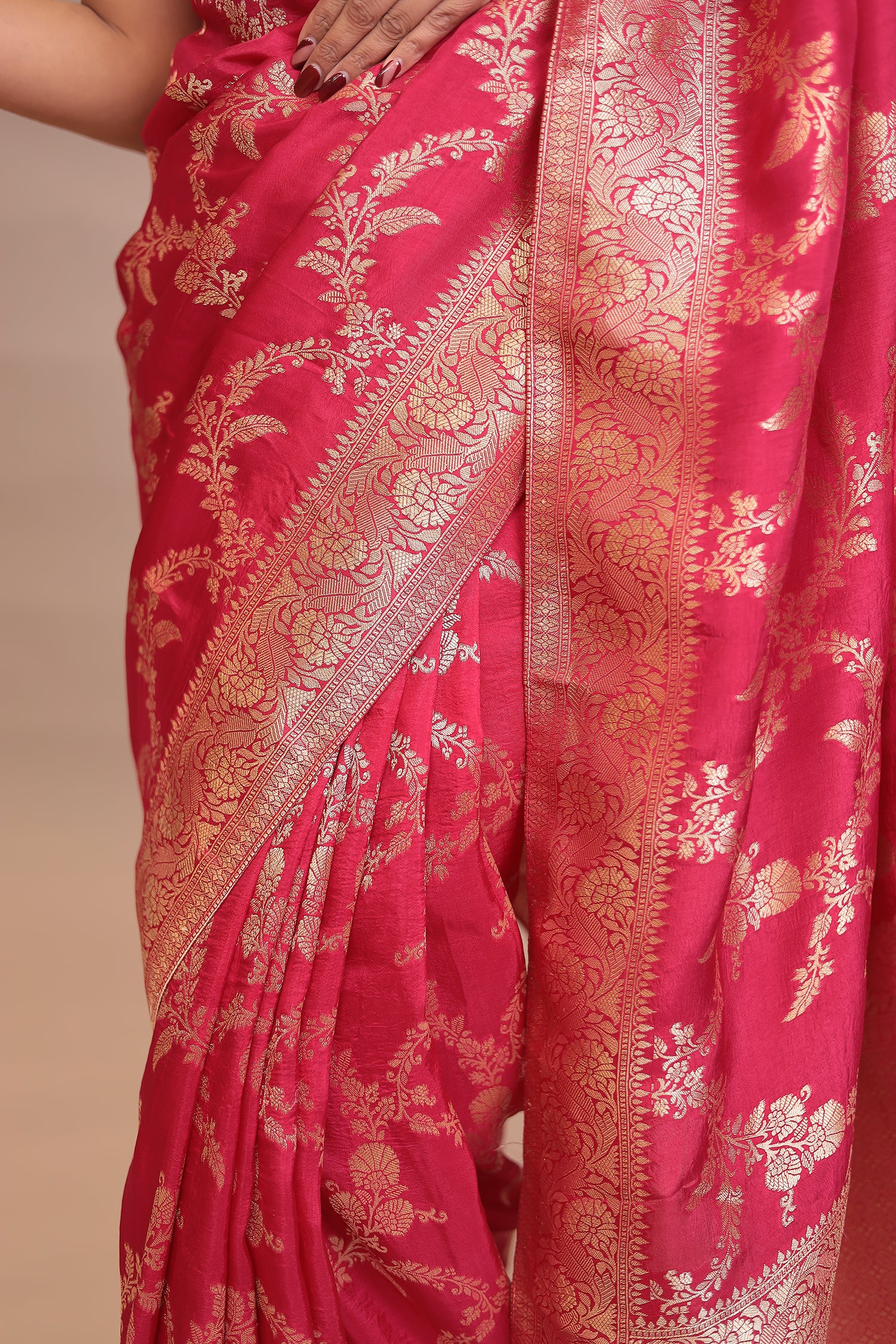 Banarasi silk Saree - Image 25