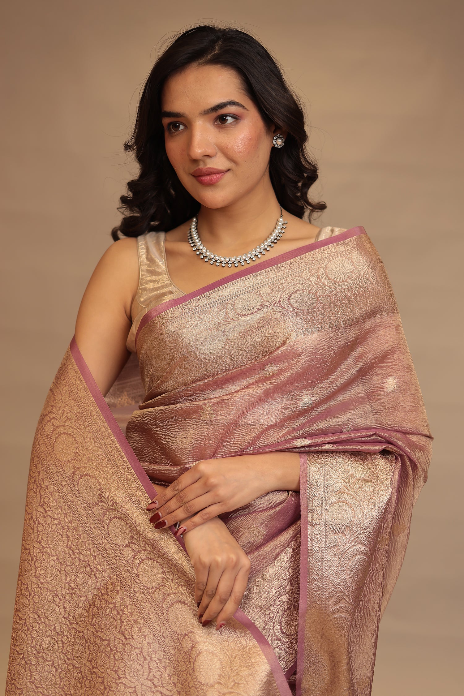 Banarasi Tissue Saree - Image 2