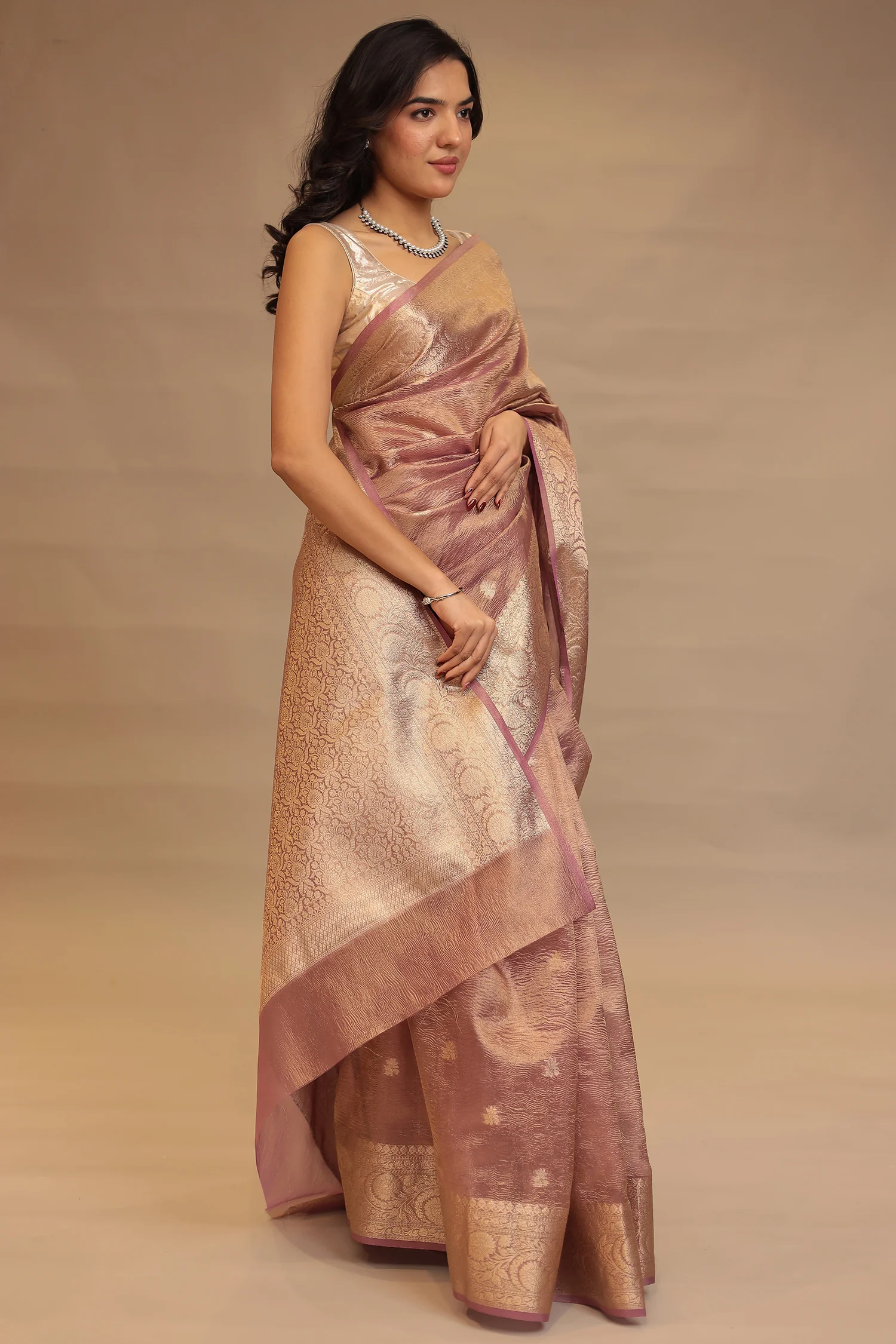 Banarasi Tissue Saree - Image 3