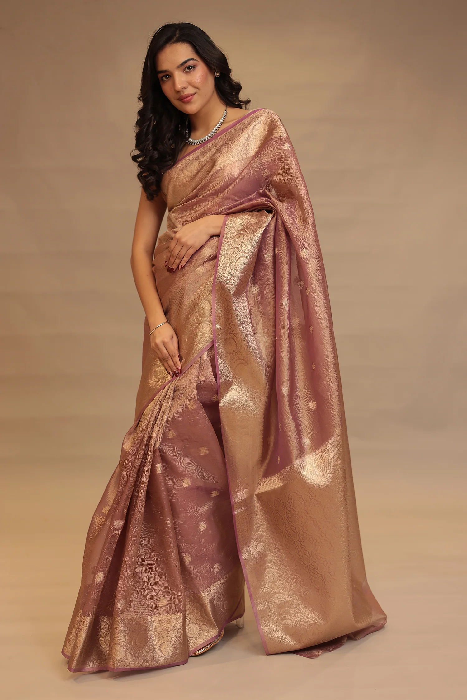 Banarasi Tissue Saree - Image 5