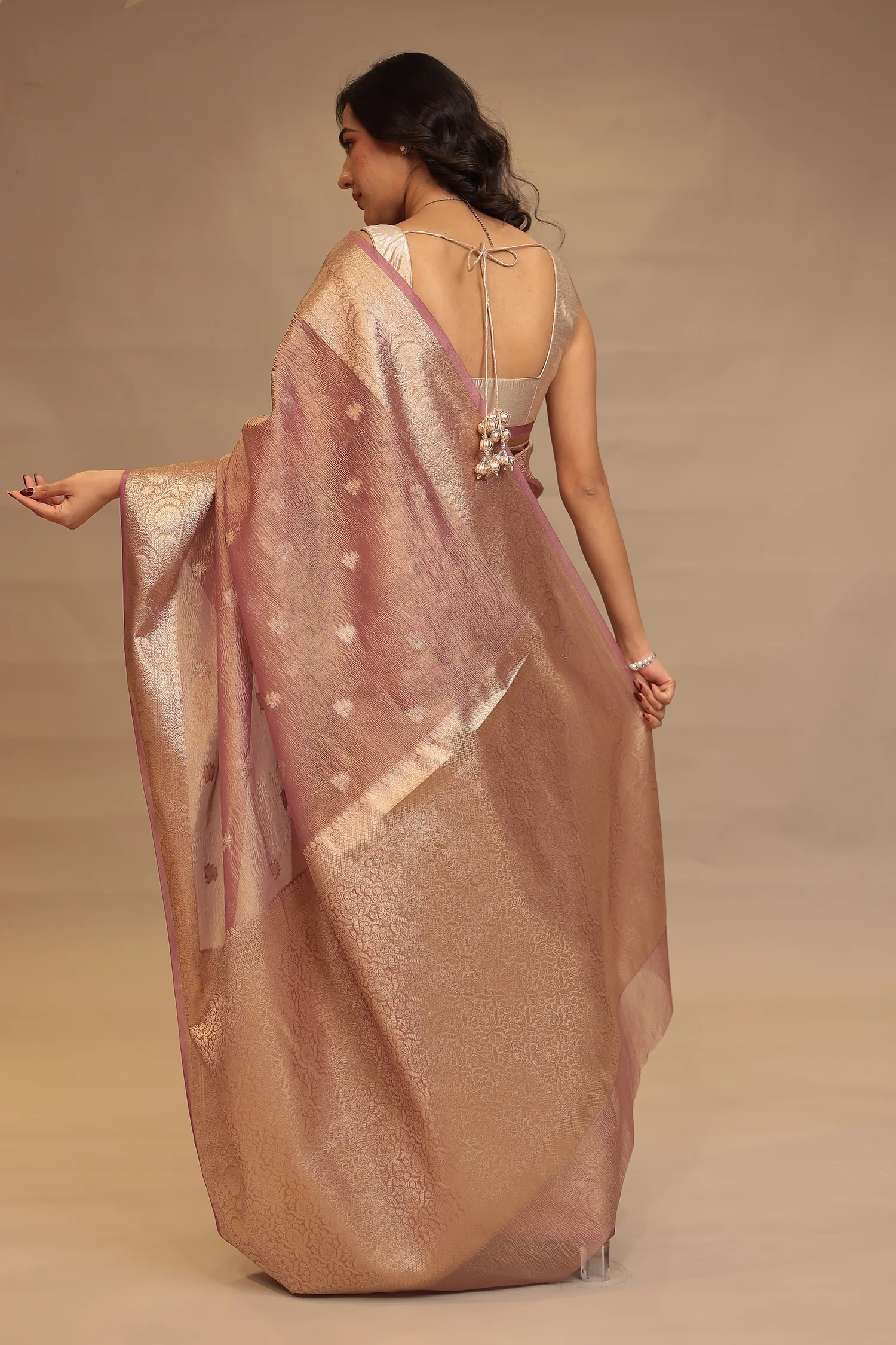 Banarasi Tissue Saree - Image 6