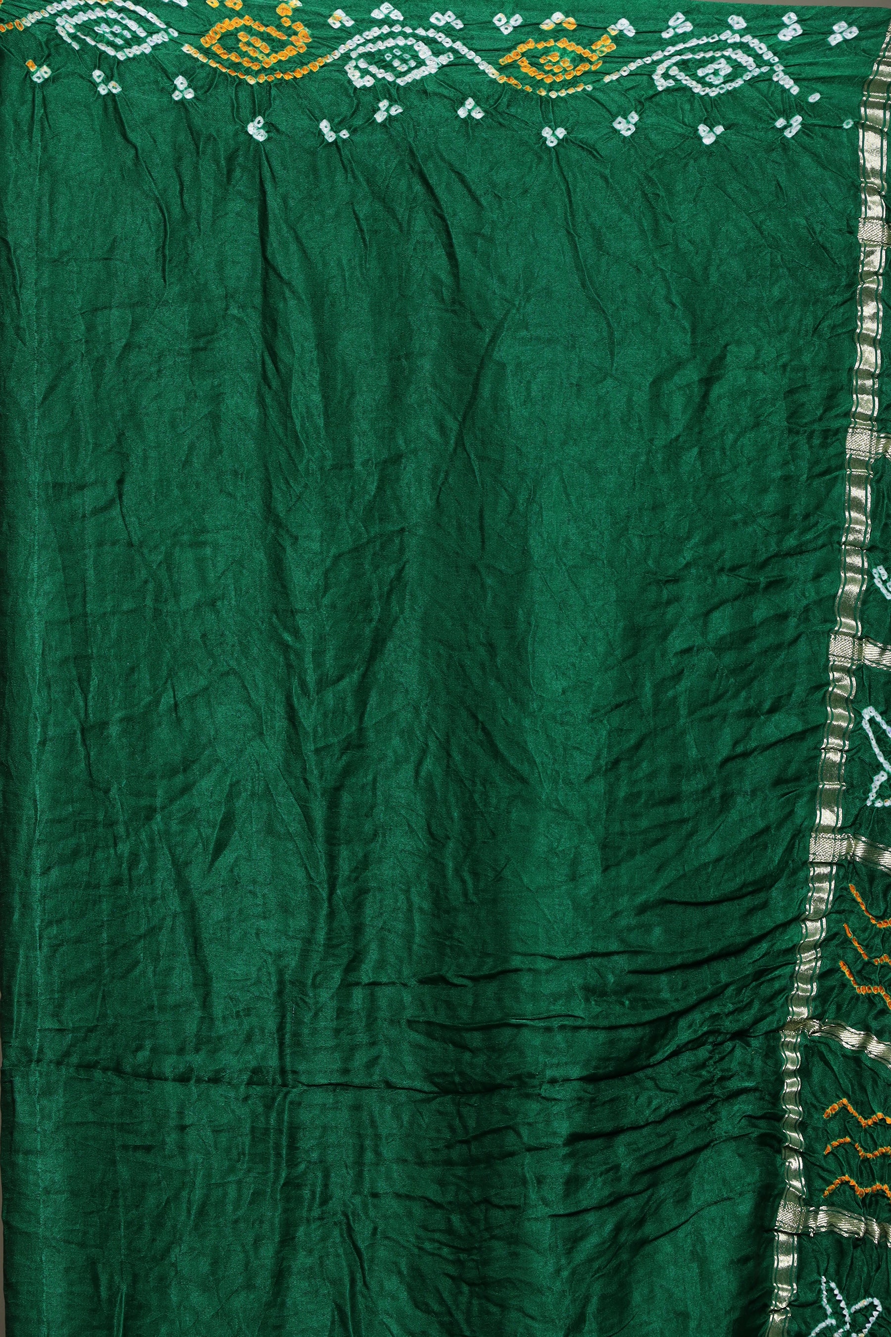 Bandhej Ghatchola Silk Saree with Zari work - Image 12
