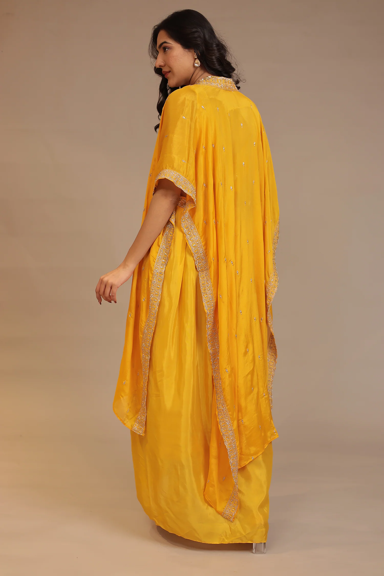 Chinon Indowestern with Aari work - Image 6