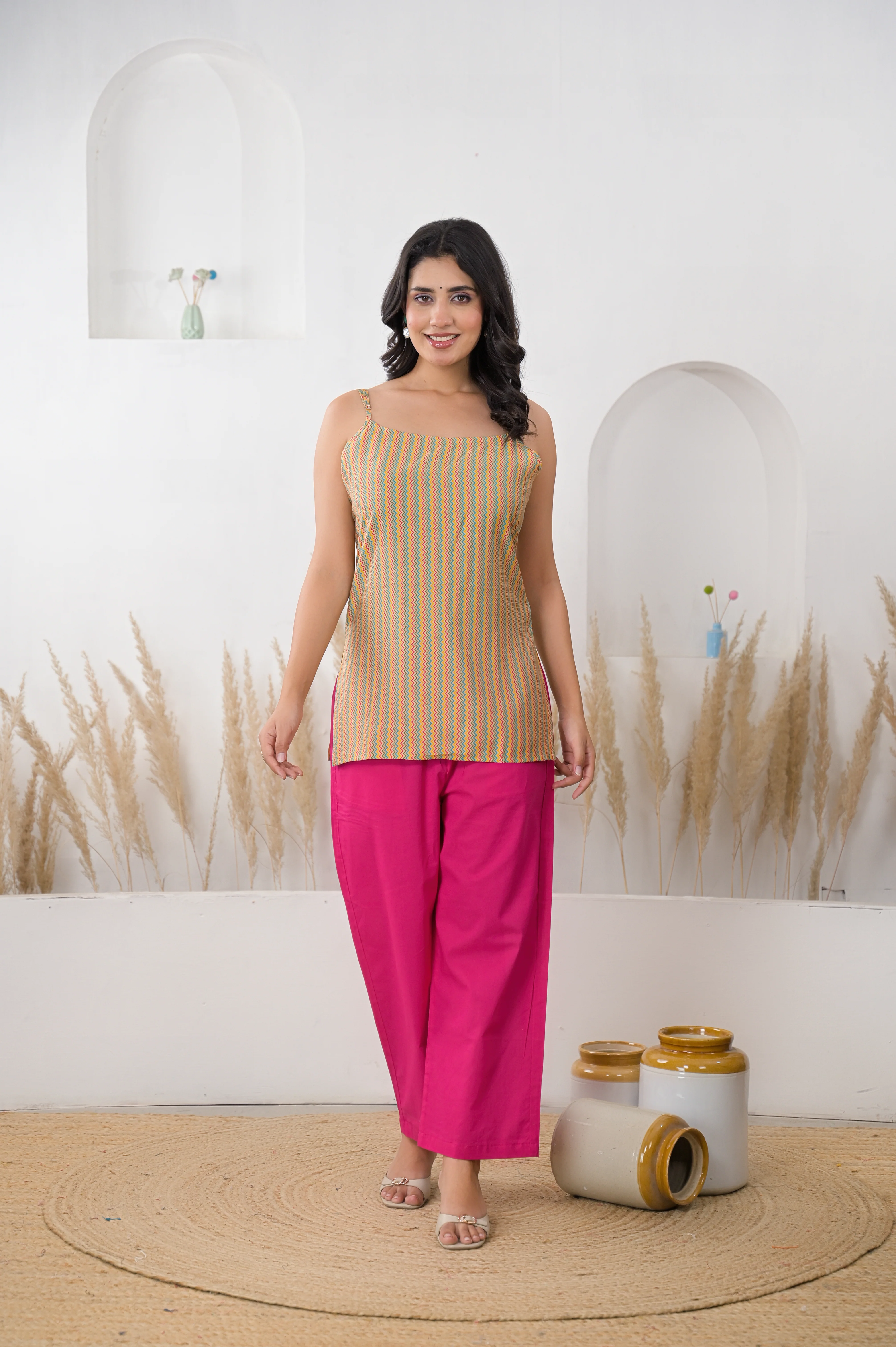 Digital Print Cotton Kurta - Image 5