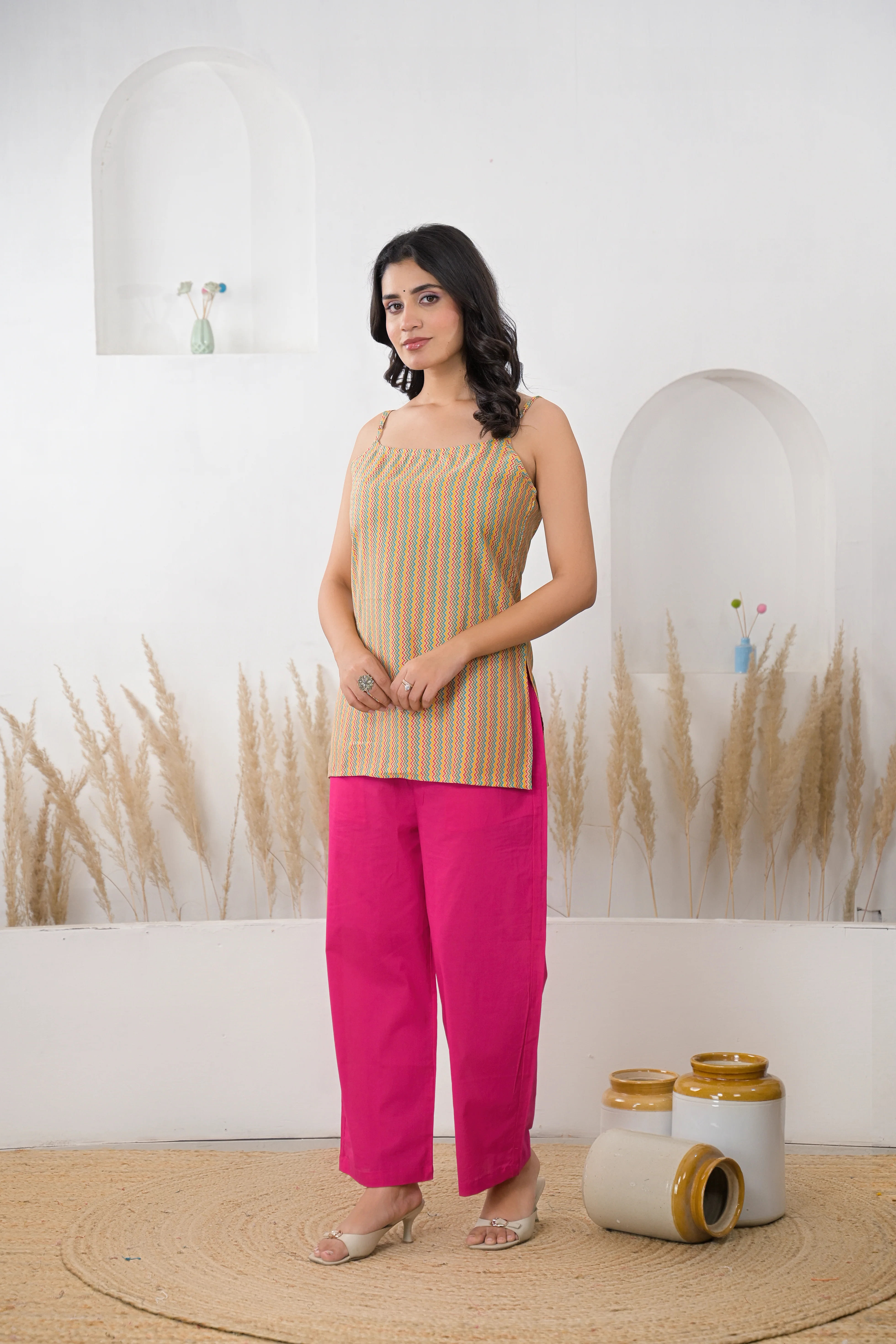 Digital Print Cotton Kurta - Image 6