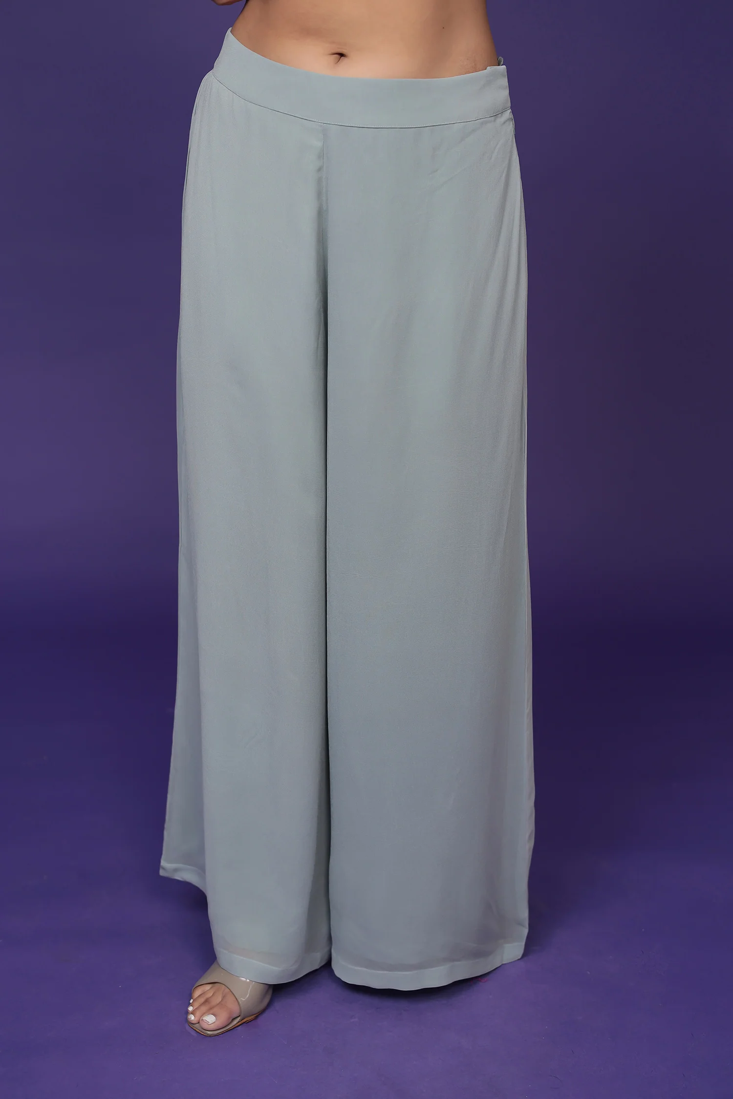 Georgette Indowestern Embellished with Sequins and Thread work - Image 6