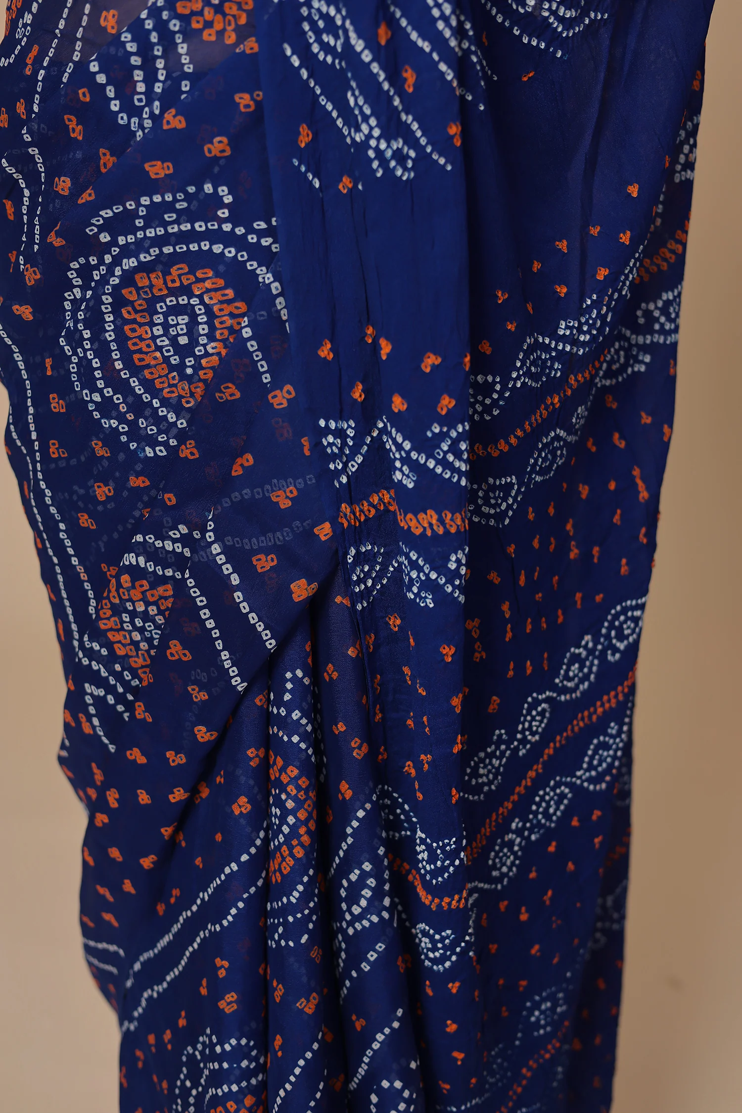 Timeless Bandhej Georgette Saree - Image 46