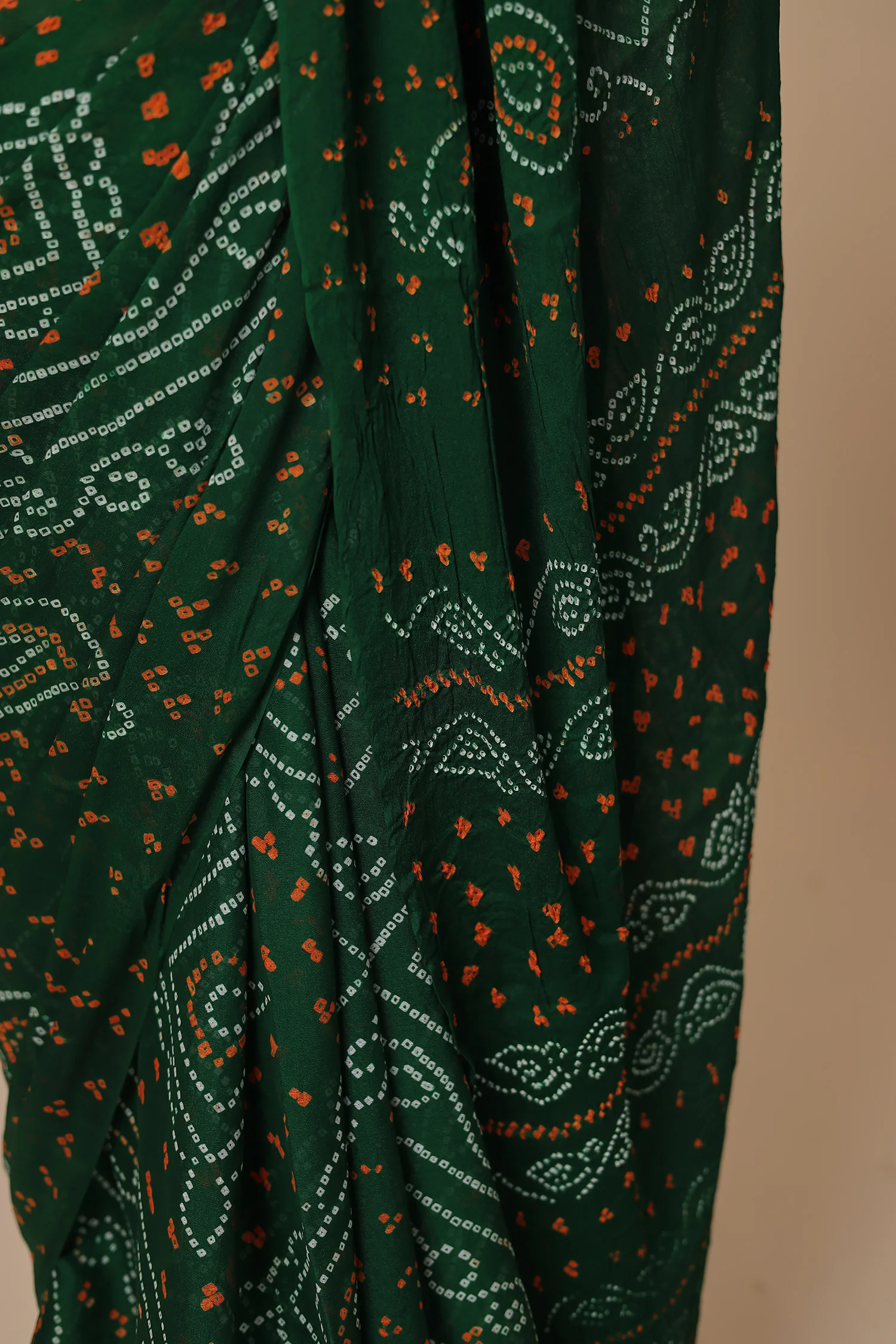 Timeless Bandhej Georgette Saree - Image 26