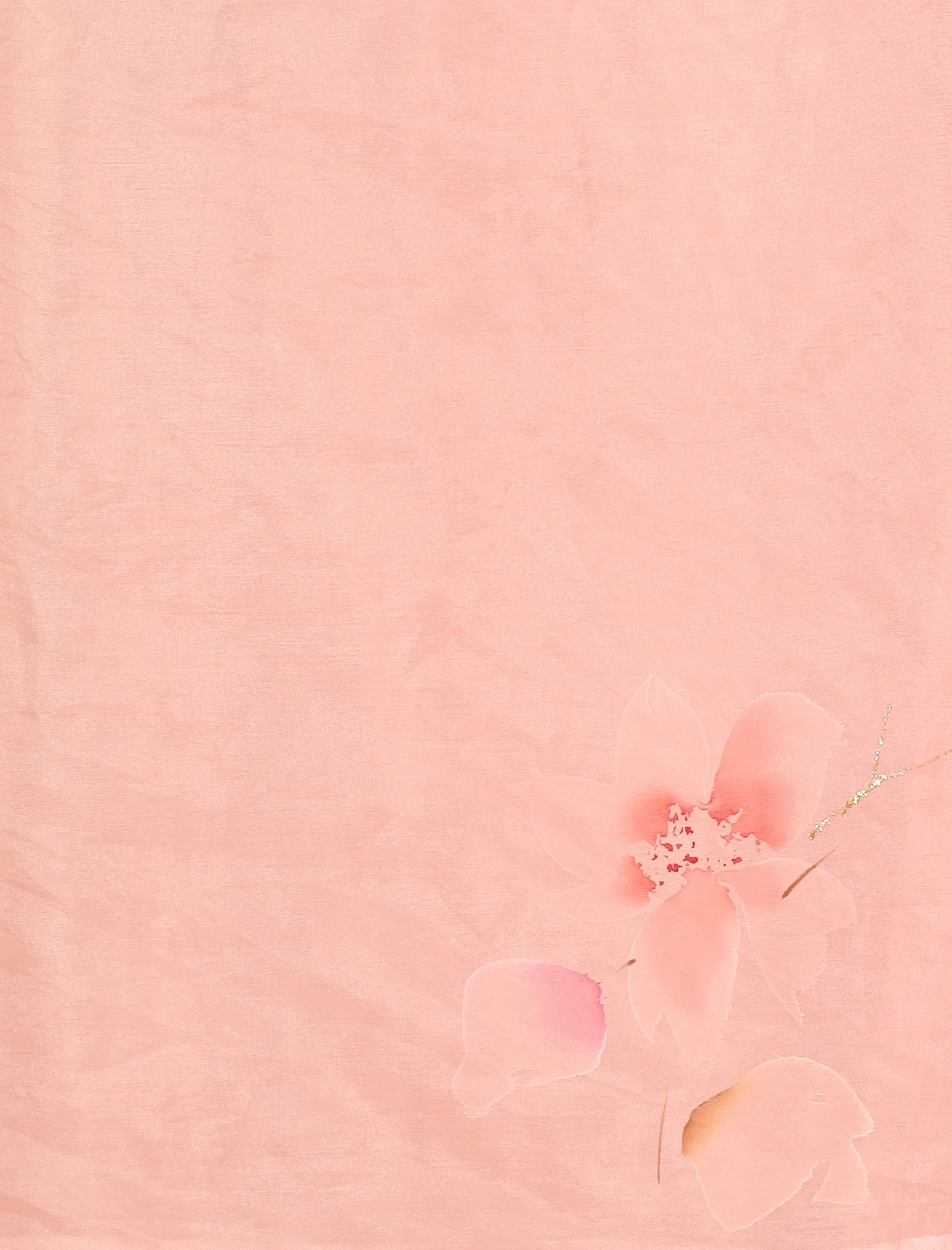 Hand painted Organza Saree - Image 5