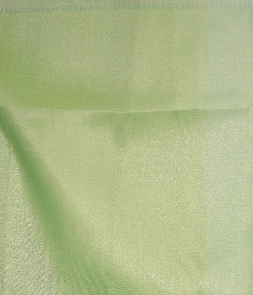 Hand Woven Kota Doria Pure Silk Saree - Image 8