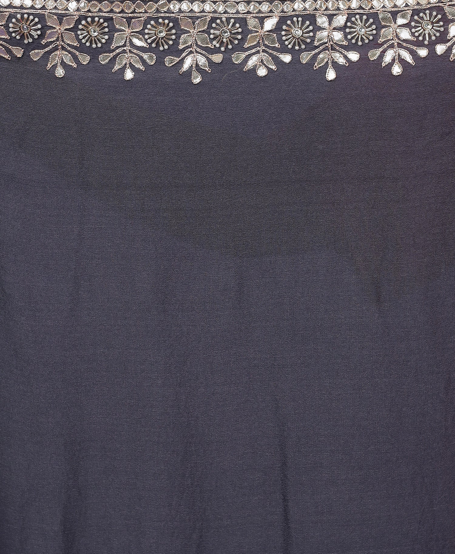 Leheriya Bandhej Georgette Saree Embellished with Gota Patti work - Image 14