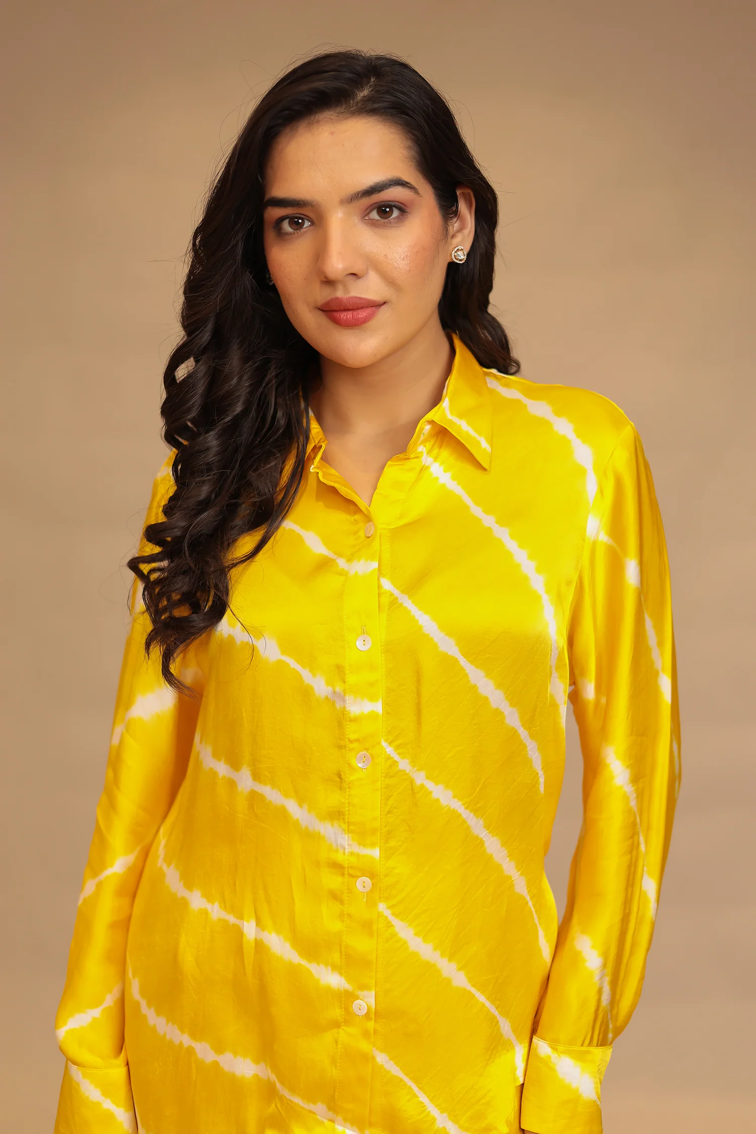 Leheriya Satin silk Indowestern - Image 2