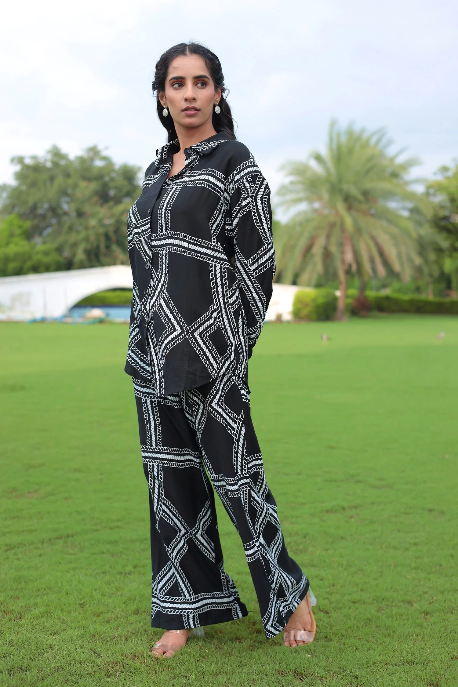 Party Wear Printed Co ords set - Image 5