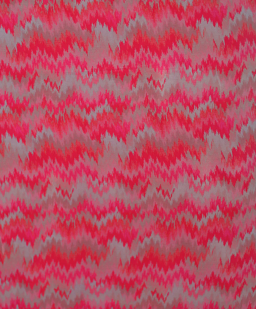 Printed Crepe Silk Saree - Image 7
