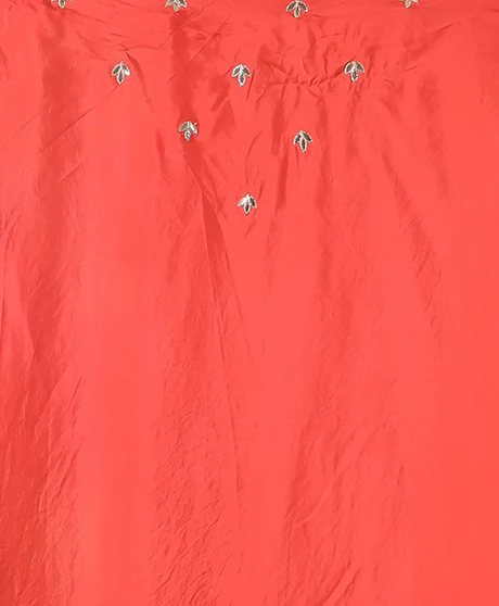 Shaded Chiffon Saree with Gota Patti work - Image 14