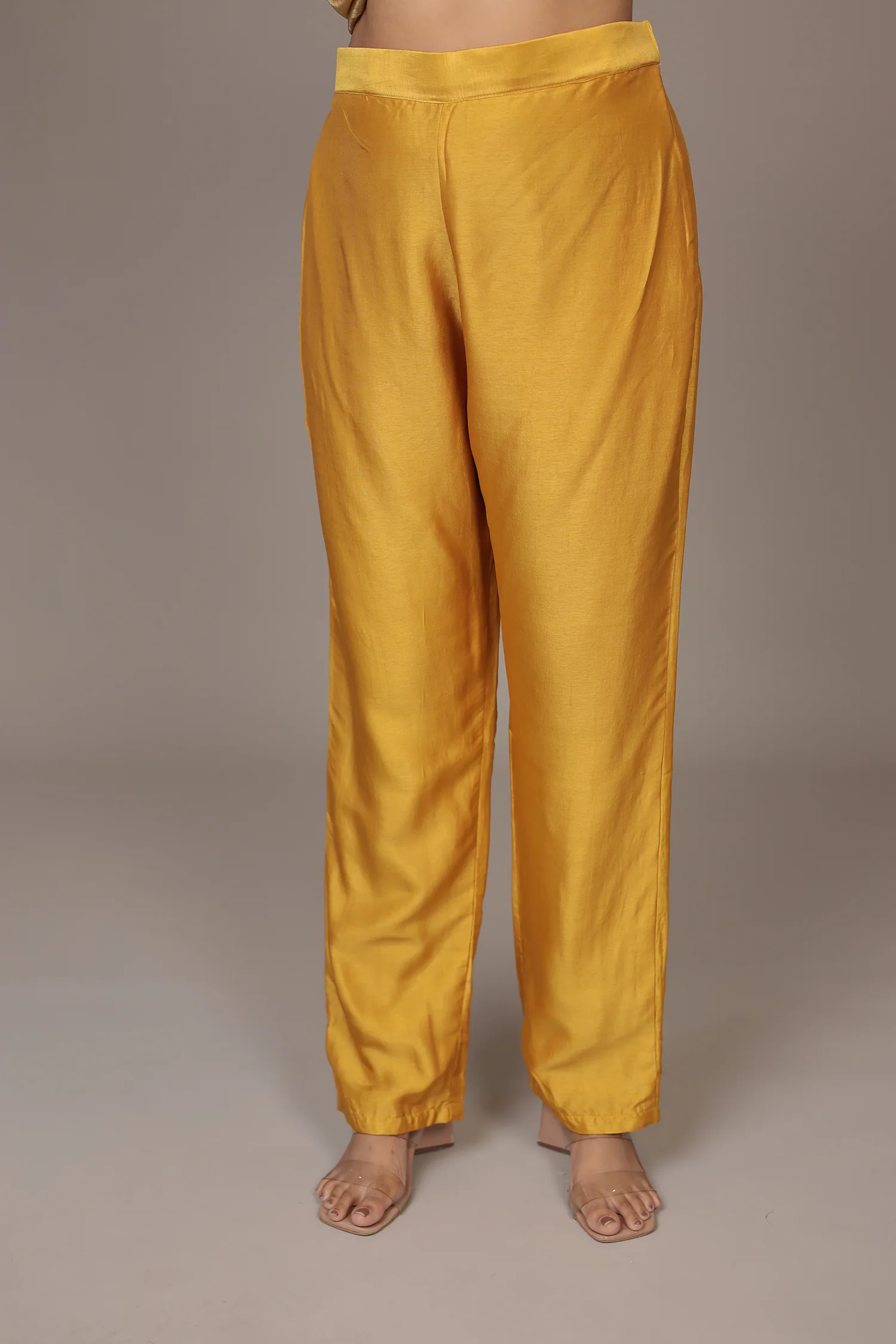 Shimmer Tissue Suit with Dori and Zardozi work - Image 13